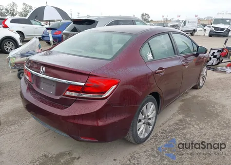 2014 Honda Civic Lx из США, поврежденный, VIN 19XFB2F53EE249586